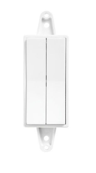 Picture of FREEDiM Series Deco Wall Dimmer White, Two Zone